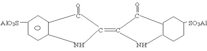 Neelicert FD & C Blue 2 Al Lake - Chemical Structure