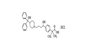 Granules India Fexofenadine Hydrochloride, USP - Chemical Structure