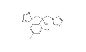 Granules India Fluconazole, USP - Chemical Structure