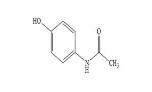 Granules India Acetaminophen - Chemical Structure