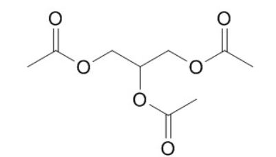 Eternis Triacetin - Chemical Structure