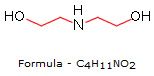 Amines & Plasticizers Diethanolamine (DEA) - Chemical Structure
