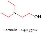 Amines & Plasticizers Di- Ethyl Ethanolamine - Chemical Structure