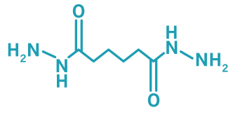 ESIM Chemicals Adipic Acid Dihydrazide (ADH) - Structural Formula