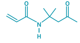 ESIM Chemicals Diacetone Acrylamide (DAA) - Structural Formula