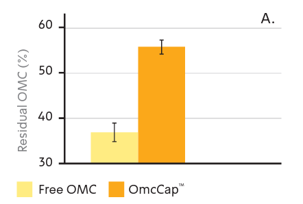 SunCaps™ OmcCap™ - Suncaps™ Significantly Increase Uv Filters Photostability And Overcome Incompatibilities