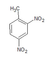 Fine Chemicals 2,4-Dinitrotoluene - Chemical Structure