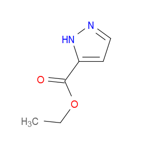 AOBChem Ethyl 1H-pyrazole-5-carboxylate - Chemical Structure