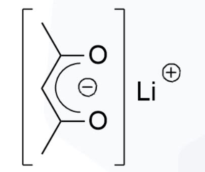 FAR Research Lithium Acetylacetonate - Chemical Structure