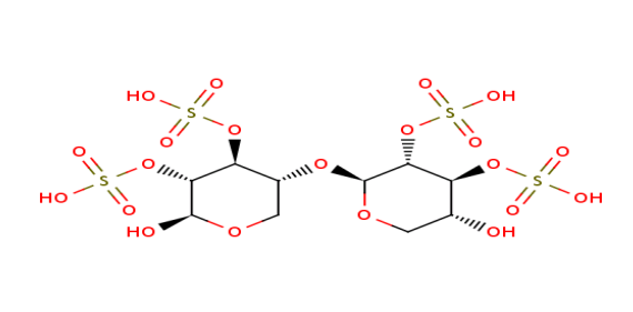 Avigna Pharmaceuticals Pentosan Polysulfate - Structure