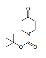 DSL Chemicals N-Boc-4-Piperidone - Structural Formula