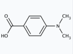 Molekula 4-Dimethylaminobenzoic acid (11447701) - Molecular Structure