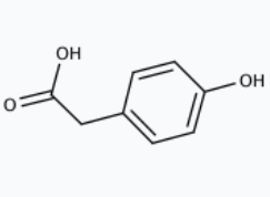 Molekula 4-Hydroxyphenylacetic acid (39793386) - Molecular Structure