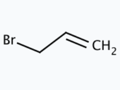 Molekula Allyl bromide (90027409) - Molecular Structure