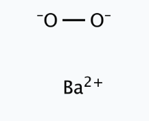 Molekula Barium peroxide (41930884) - Molecular Structure