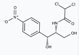 Molekula Chloramphenicol (10795224) - Molecular Structure
