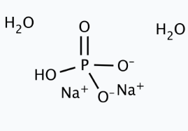 Molekula di-Sodium hydrogen phosphate dihydrate (10104750) - Molecular Structure
