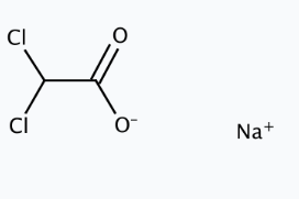 Molekula Dichloroacetic acid sodium salt (38838782) - Molecular Structure