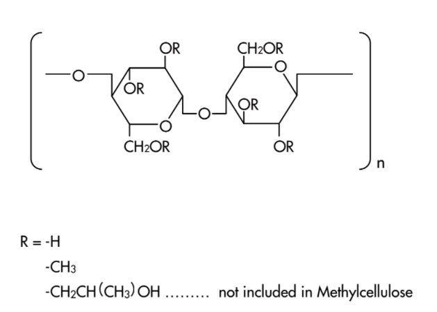 METOLOSE® 65SH-5 - Structure