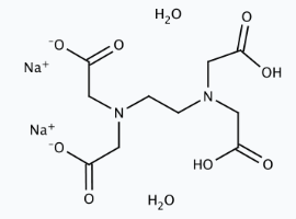 Molekula EDTA disodium salt dihydrate (24136970) - Molecular Structure