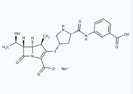 Molekula Ertapenem sodium salt (78481959) - Molecular Structure