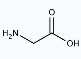 Molekula Glycine (70255645) - Molecular Structure