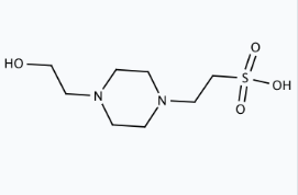 Molekula HEPES (4-(2-Hydroxyethyl)piperazine-1-ethanesulfonic acid) (47376574) - Molecular Structure