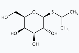 Molekula IPTG (Isopropyl-beta-D-thiogalactopyranoside) (21689530) - Molecular Structure