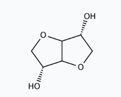 Molekula Isomannide (10631404) - Molecular Structure