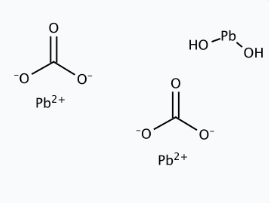 Molekula Lead(II) carbonate basic (89981280) - Molecular Structure
