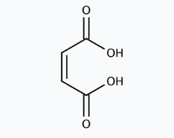 Molekula Maleic acid (37286853) - Molecular Structure