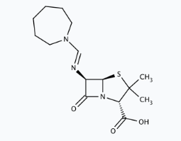 Molekula Mecillinam (72134727) - Molecular Structure