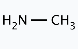 Molekula Methylamine 33 wt. % in Ethanol (90005593) - Molecular Structure