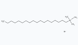 Molekula Octadecyltrimethylammonium bromide (26205973) - Molecular Structure