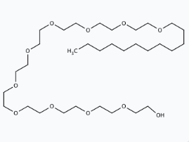 Molekula Polyoxyethylene 10 lauryl ether (22697265) - Molecular Structure