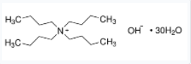 Molekula Tetrabutylammonium hydroxide 30-hydrate (90026304) - Molecular Structure