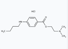 Molekula Tetracaine hydrochloride (47453413) - Molecular Structure