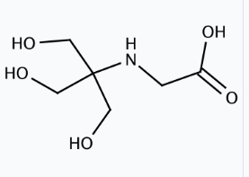 Molekula Tricine Ultrapure (N-(Tris(hydroxymethyl)methyl)glycine) (16725607) - Molecular Structure