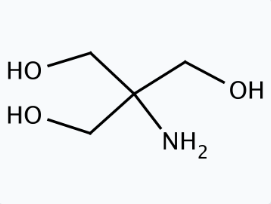 Molekula TRIS (Tris(hydroxymethyl)aminomethane) (90004862) - Molecular Structure