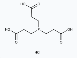 Molekula Tris-(2-carboxyethyl)phosphine hydrochloride (TCEP) (16589050) - Molecular Structure