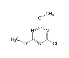 J&K Scientific 2-Chloro-4,6-dimethoxy-1,3,5-triazine, 97% - Structural Formula