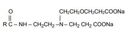 AMPHOSOL® 2CSF - Chemical Structure