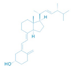 Carbogen Amcis Ergocalciferol PhEur/USP/BP - Vitamin D2 pure - Chemical Structure
