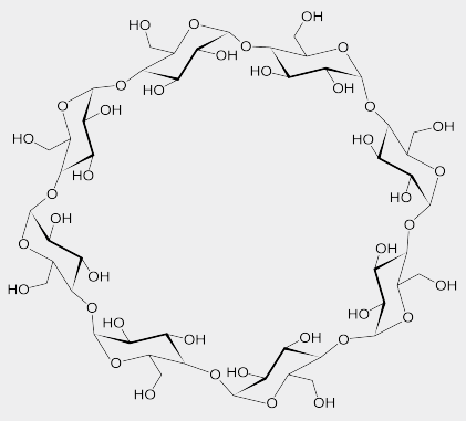 CAVAMAX® W8 - Chemical Structure