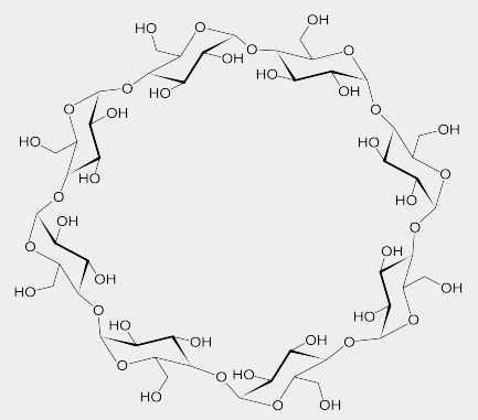 CAVAMAX® W8 Food (Non-GMO) - Chemical Structure