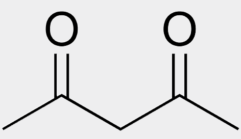 Wacker Chemie Acetylacetone (ACAC) - Chemical Structure