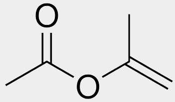 Wacker Chemie Isopropenyl acetate (IPA) - Chemical Structure