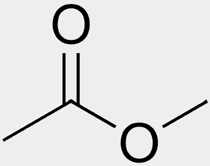 Wacker Chemie Methyl Acetate (MetAc) 99.5% - Chemical Structure