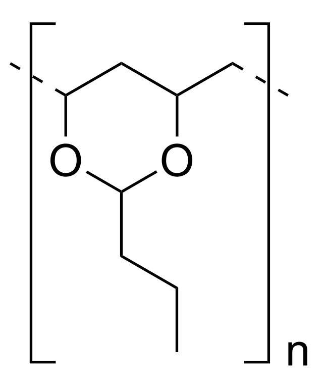 Dragonbural Polyvinyl Butyral (B-50 grade) - Structural Formula