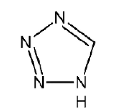 Fine Chemicals 1H-Tetrazole in water - Chemical Structure